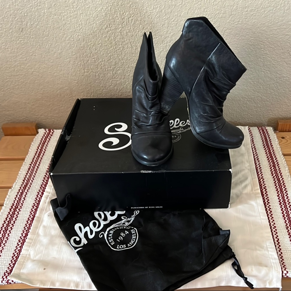 Seychelles Black Ankle Boots